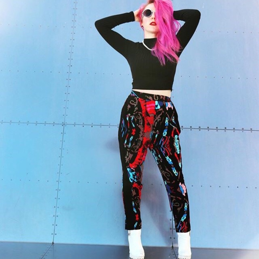 Super Funky High Waist Trousers